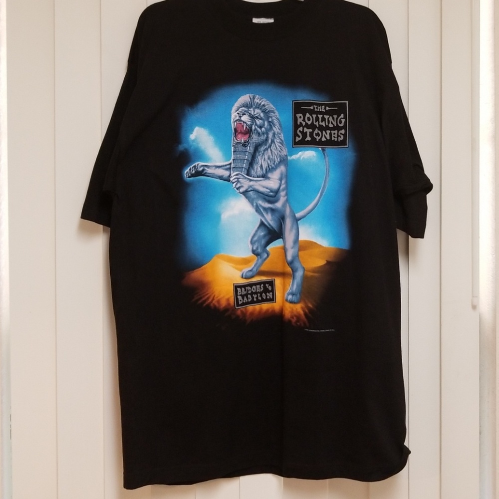 Vintage NWOT Rolling Stones SUPER RARE EUROPEN TEE